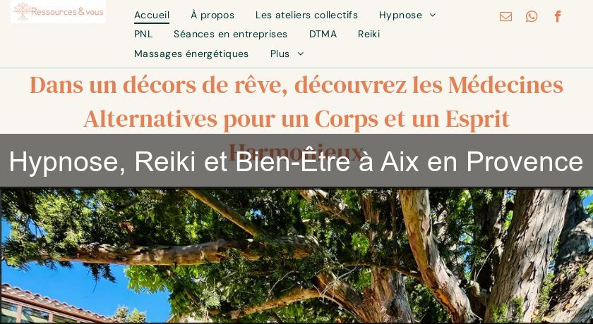 Hypnose, Reiki et Bien-Être à Aix en Provence Hypnose, Reiki et Bien-Être à Aix en Provence