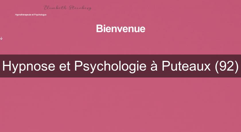 Hypnose et Psychologie à Puteaux (92)