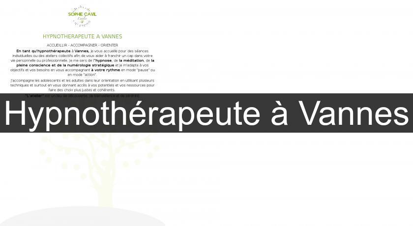 Hypnothérapeute à Vannes Hypnothérapeute à Vannes