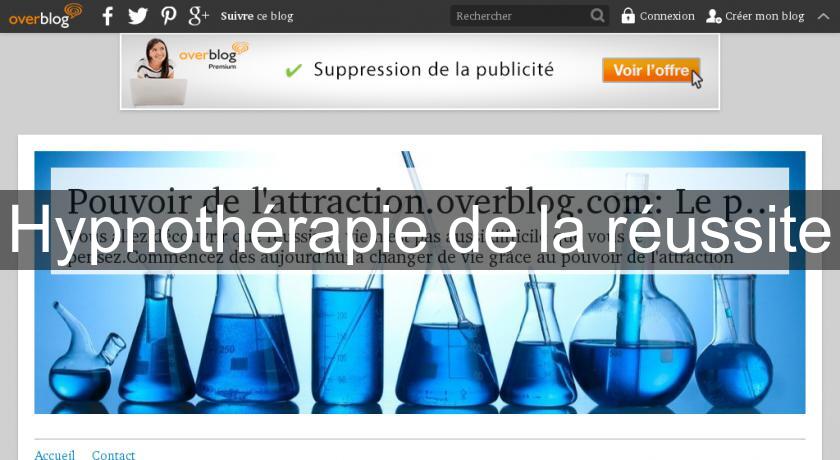 Hypnothérapie de la réussite Hypnothérapie de la réussite