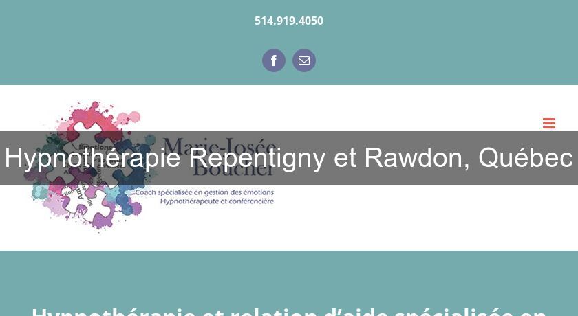 Hypnothérapie Repentigny et Rawdon, Québec