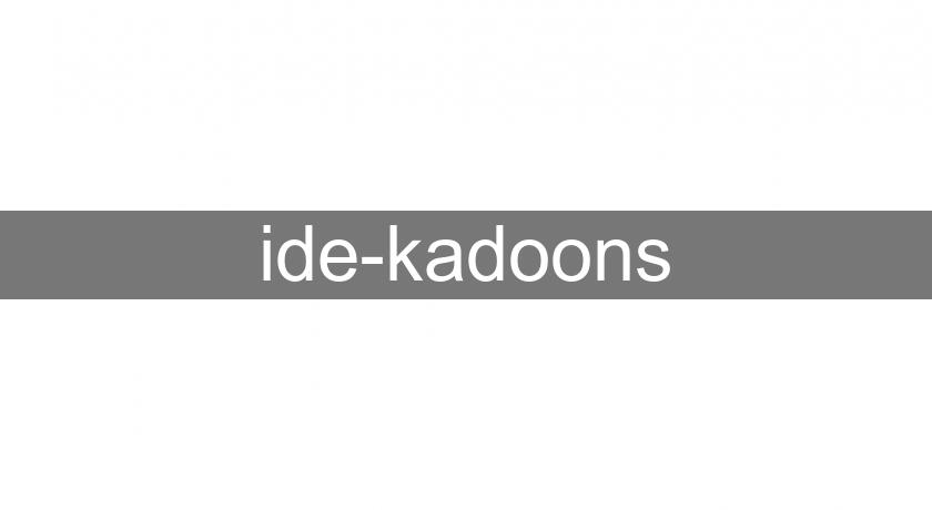 ide-kadoons ide-kadoons