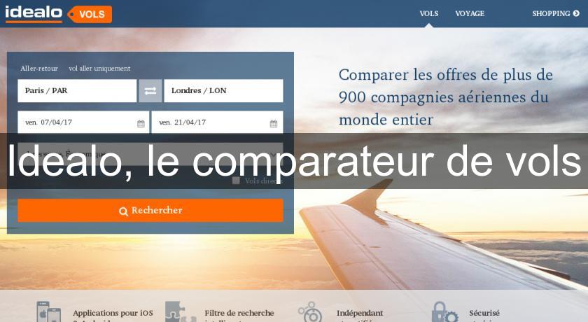 Idealo, le comparateur de vols