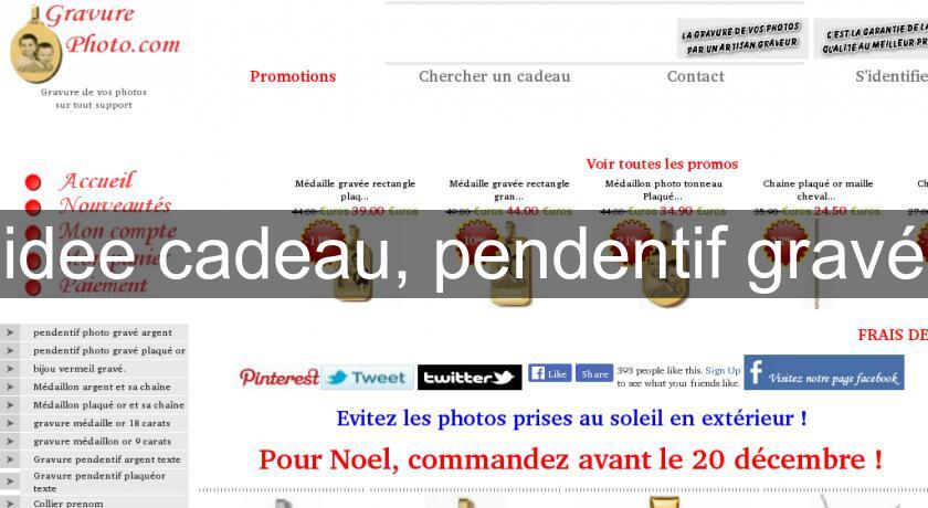 idee cadeau, pendentif gravé idee cadeau, pendentif gravé