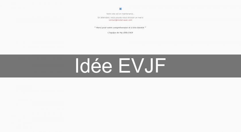 Idée EVJF