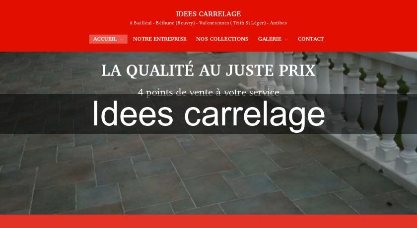 Idees carrelage