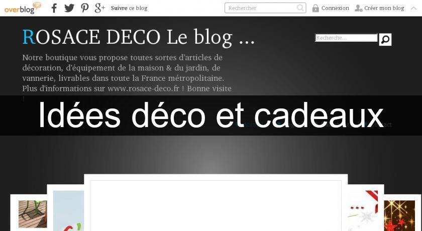 Idées déco et cadeaux Idées déco et cadeaux