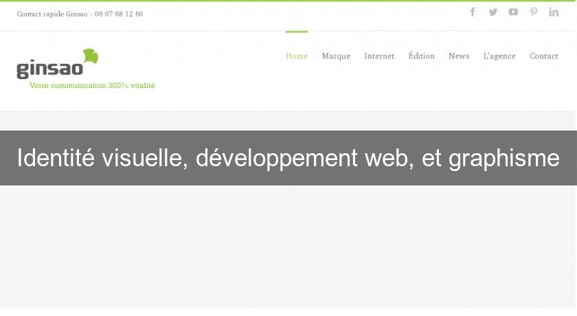Identité visuelle, développement web, et graphisme Identité visuelle, développement web, et graphisme