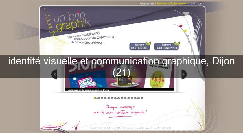 identité visuelle et communication graphique, Dijon (21) identité visuelle et communication graphique, Dijon (21)