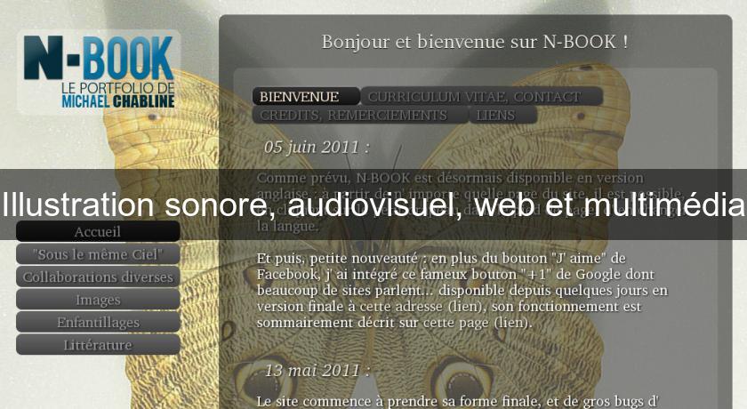 Illustration sonore, audiovisuel, web et multimédia