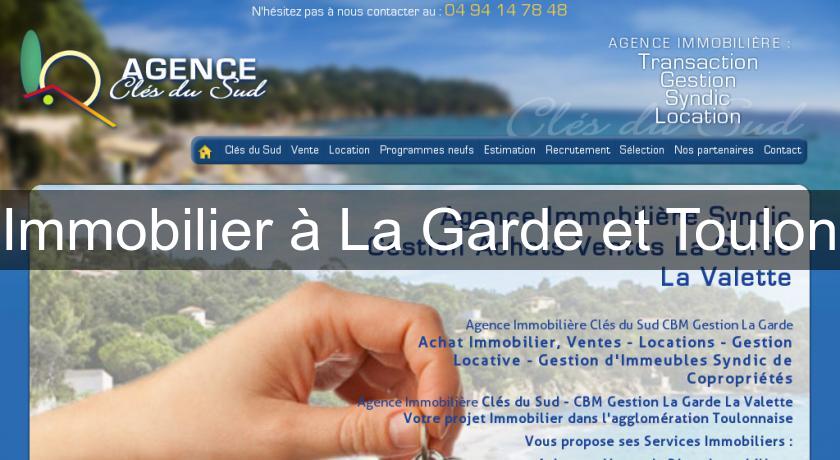 Immobilier à La Garde et Toulon