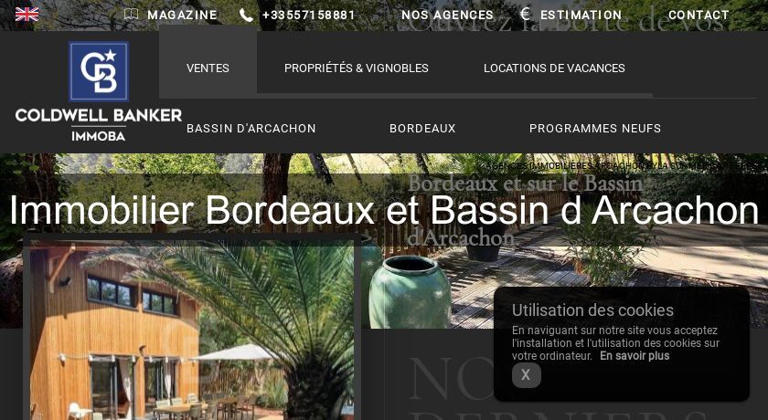 Immobilier Bordeaux et Bassin d'Arcachon Immobilier Bordeaux et Bassin d'Arcachon