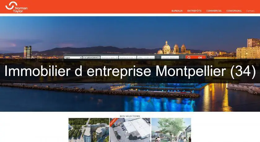 Immobilier d'entreprise Montpellier (34)