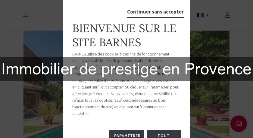Immobilier de prestige en Provence Immobilier de prestige en Provence