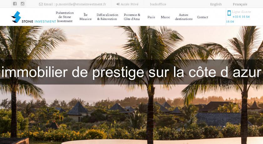 immobilier de prestige sur la côte d'azur immobilier de prestige sur la côte d'azur