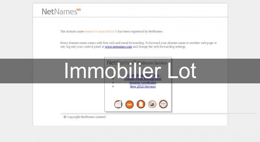 Immobilier Lot Immobilier Lot