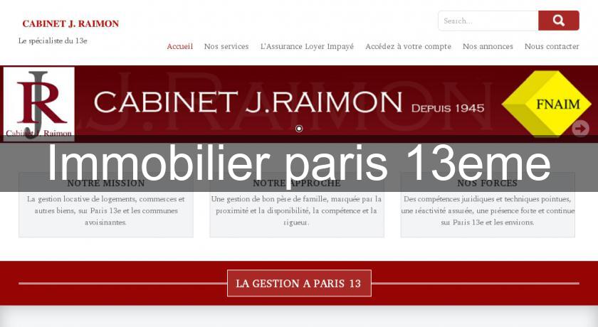 Immobilier paris 13eme Immobilier paris 13eme