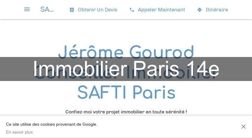 Immobilier Paris 14e