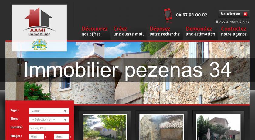 Immobilier pezenas 34