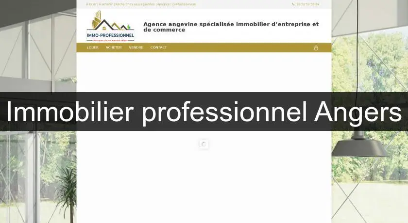Immobilier professionnel Angers