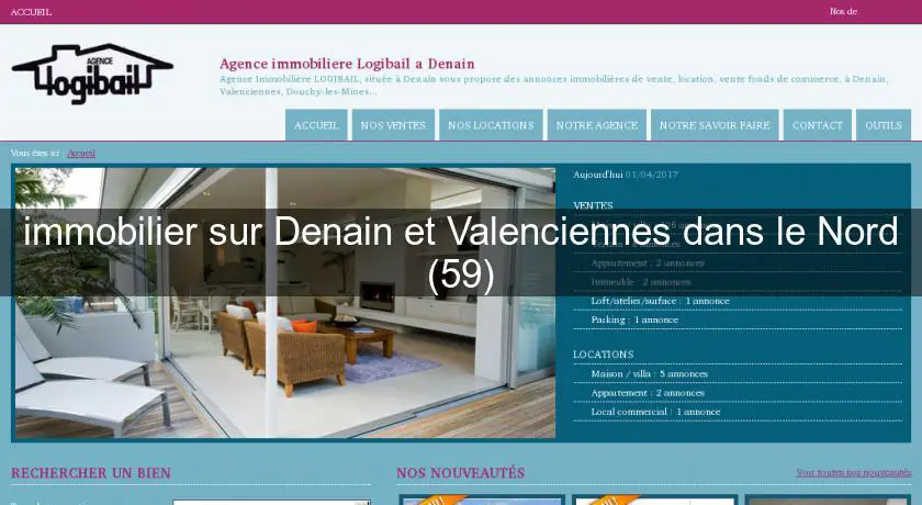 immobilier sur Denain et Valenciennes dans le Nord (59)