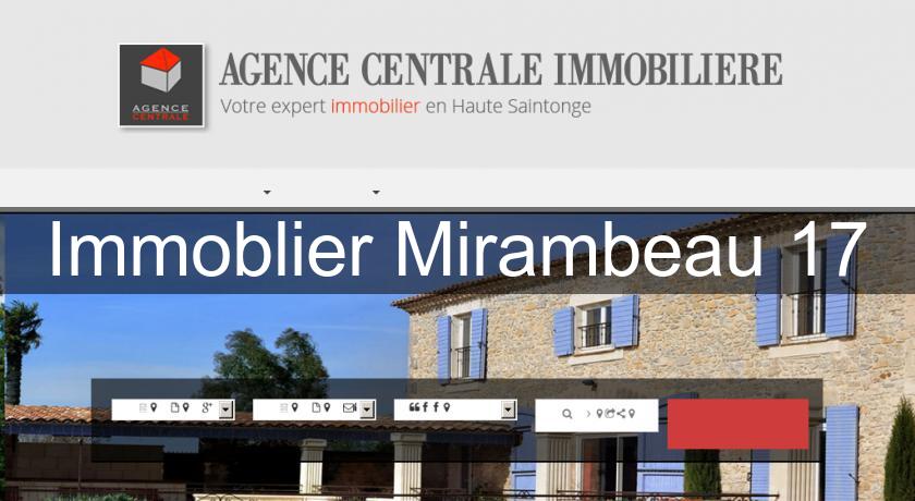 Immoblier Mirambeau 17