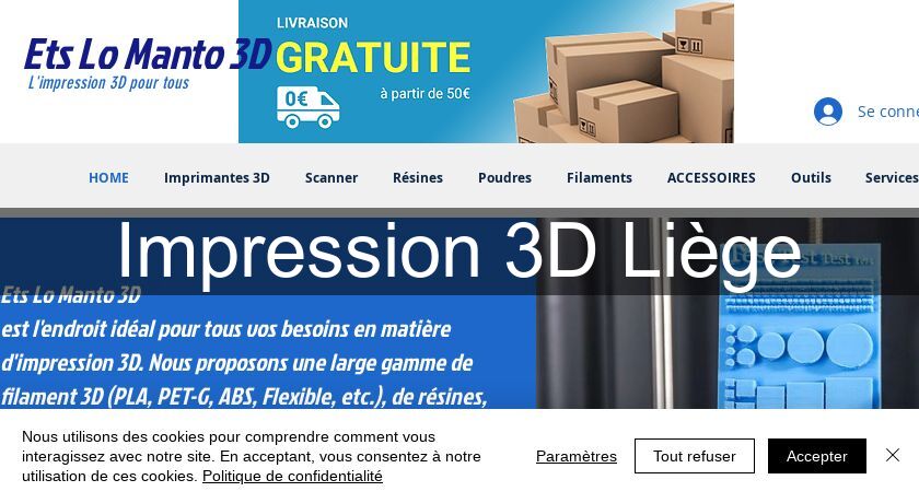 Impression 3D Liège Impression 3D Liège
