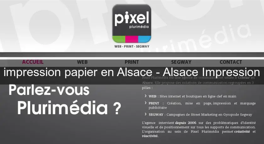 impression papier en Alsace - Alsace Impression