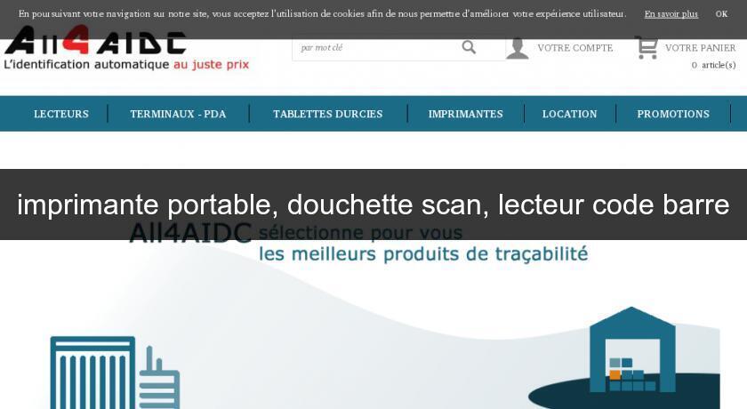 Imprimante Portable Douchette Scan Lecteur Code Barre