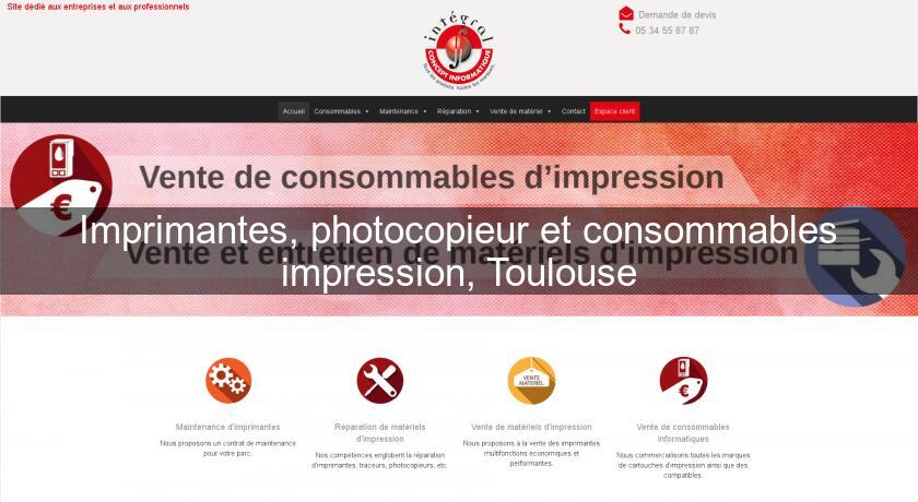 Imprimantes, photocopieur et consommables impression, Toulouse Imprimantes, photocopieur et consommables impression, Toulouse