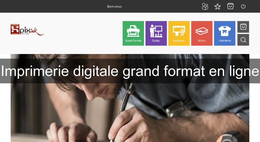 Imprimerie digitale grand format en ligne