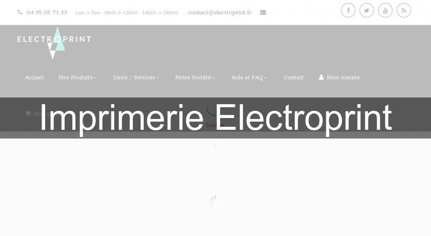 Imprimerie Electroprint Imprimerie Electroprint