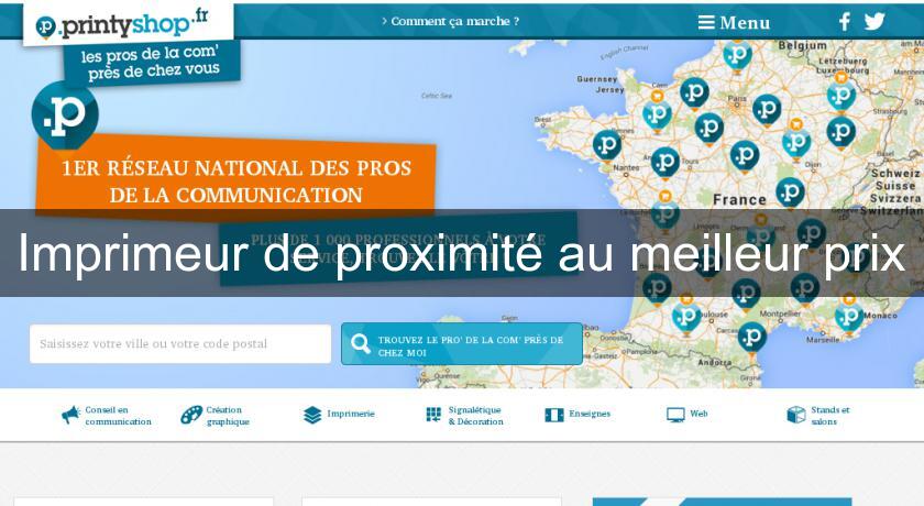 Imprimeur de proximité au meilleur prix Imprimeur de proximité au meilleur prix