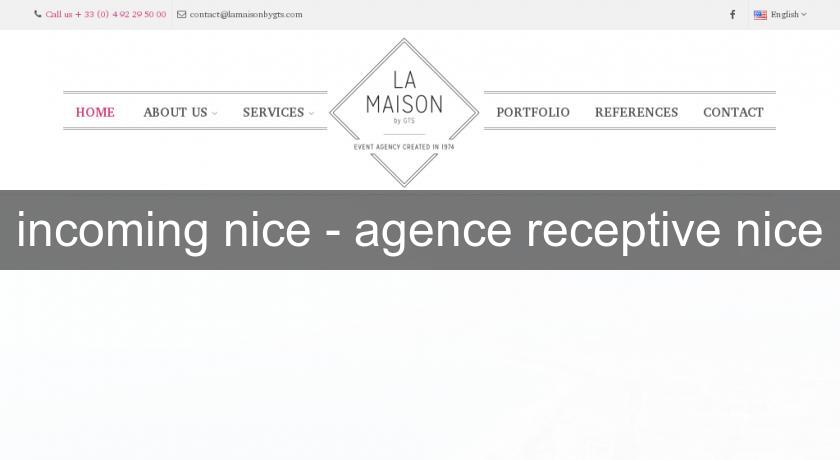incoming nice - agence receptive nice incoming nice - agence receptive nice