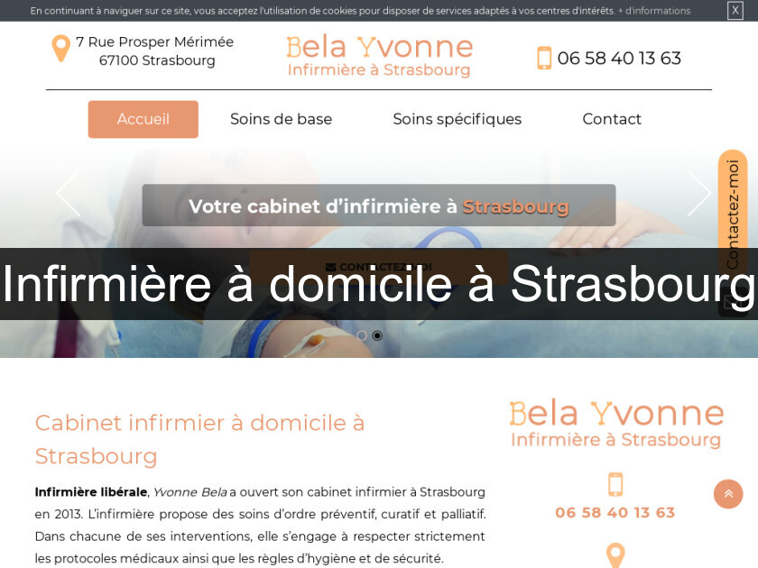 Infirmière à domicile à Strasbourg Infirmière à domicile à Strasbourg