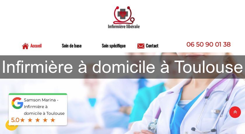 Infirmière à domicile à Toulouse