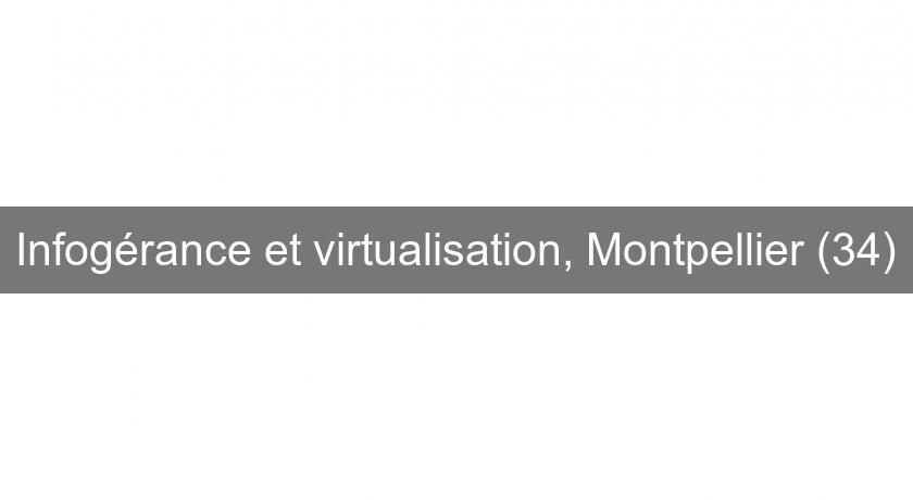 Infogérance et virtualisation, Montpellier (34)