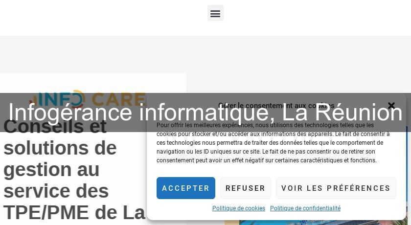 Infogérance informatique, La Réunion Infogérance informatique, La Réunion