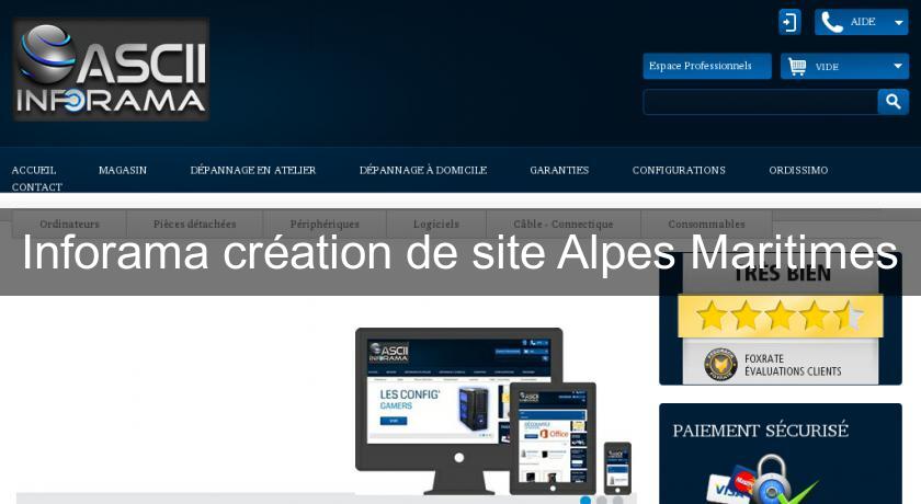 Inforama création de site Alpes Maritimes