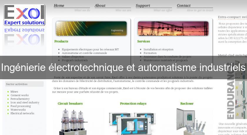 Ingénierie électrotechnique et automatisme industriels Ingénierie électrotechnique et automatisme industriels