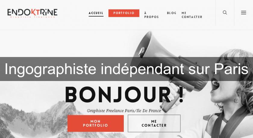 Ingographiste indépendant sur Paris Ingographiste indépendant sur Paris