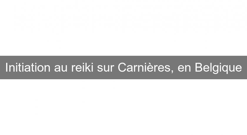 Initiation au reiki sur Carnières, en Belgique Initiation au reiki sur Carnières, en Belgique
