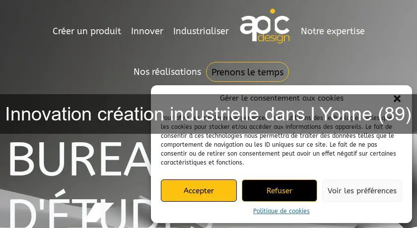 Innovation création industrielle dans l'Yonne (89)