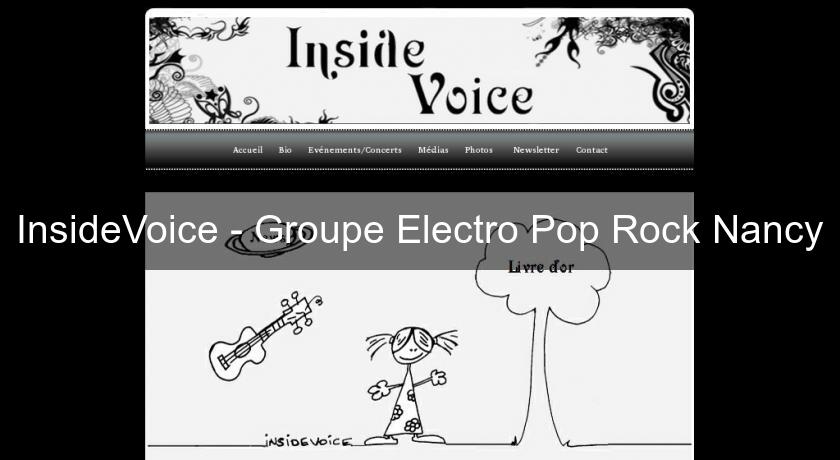 InsideVoice - Groupe Electro Pop Rock Nancy