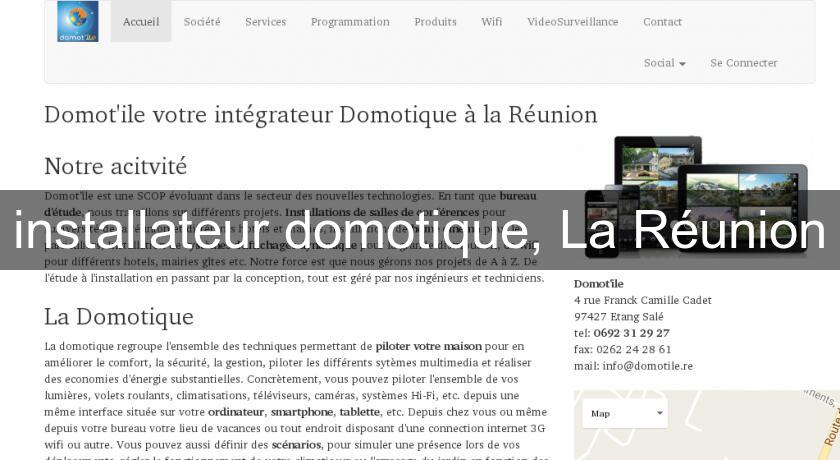 installateur domotique, La Réunion