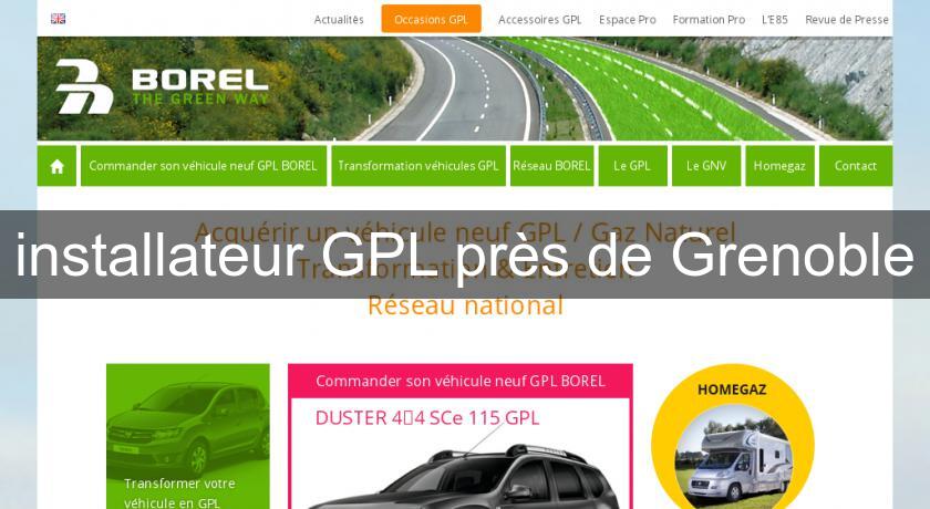 installateur GPL près de Grenoble