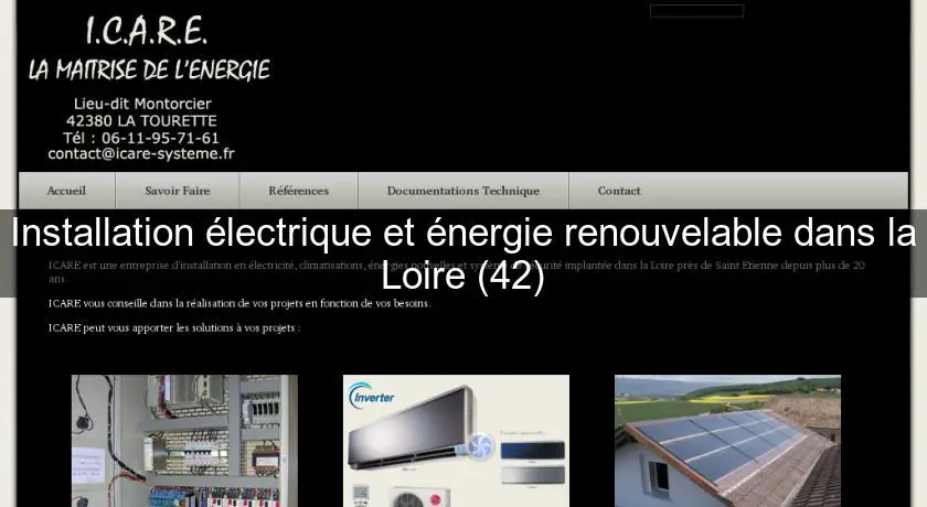 Installation électrique et énergie renouvelable dans la Loire (42)