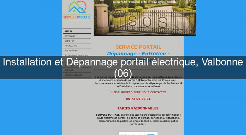 Installation et Dépannage portail électrique, Valbonne (06) Installation et Dépannage portail électrique, Valbonne (06)