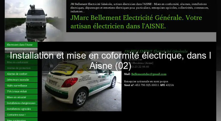 Installation et mise en coformité électrique, dans l'Aisne (02)