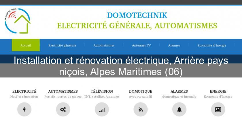 Installation et rénovation électrique, Arrière pays niçois, Alpes Maritimes (06) Installation et rénovation électrique, Arrière pays niçois, Alpes Maritimes (06)